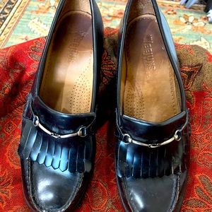Bass Weejuns Penny Loafers -size 7.5 Black